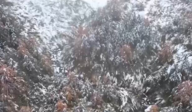 寒潮再袭,云南,西北部地区气温下降,怒江迪庆出现降雪