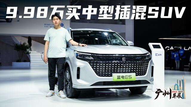 真ⷦ𒹧”𕥐Œ价,9.98万买国产中型插混SUV,这个品牌做到了!