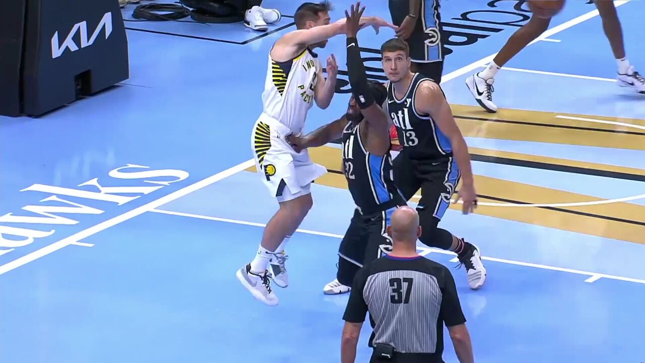 【今日最佳镜头】腾云驾雾!托平残暴战斧隔扣奥孔古