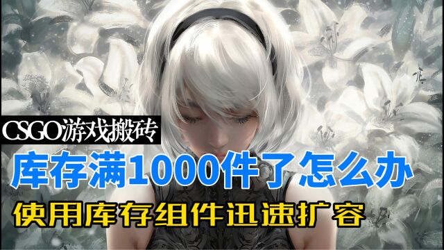 库存满1000件了怎么办?库存扩容组件的详细使用教程来啦