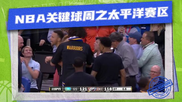 【NBA关键球周】超远三分终结雷霆!库里生涯绝杀合集