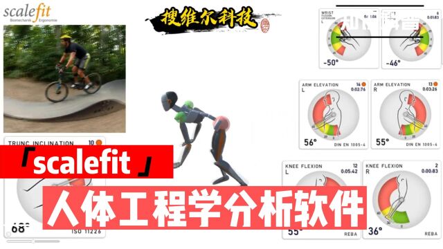 搜维尔科技:scalefit 自行车运动测试,人体工程学软件!