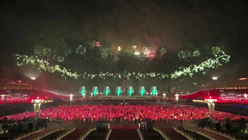 2019年庆祝中华人民共和国成立70周年联欢活动  焰火燃放1