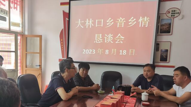 2023年大林口乡音乡情恳谈会