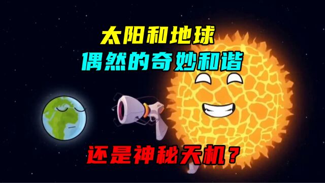 太阳和地球:偶然的奇妙和谐还是神秘天机?