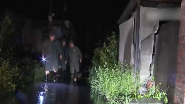 辽宁丹东 :遭遇强降雨,转移群众7500余人