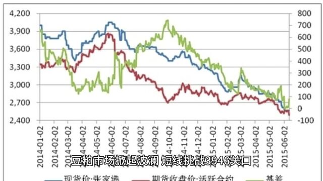 豆粕市场掀起波澜,短线挑战39,53关口,内外因素交织成市场焦点