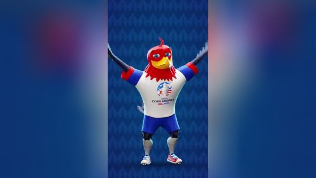 美洲杯吉祥物公布老鹰capit09n 是拉丁母亲&美国父亲的女儿