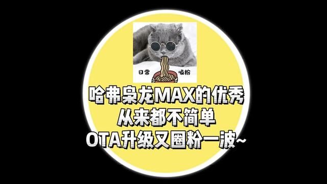 OTA升级,8大内容板块亮点十足,尤其新增的个性化开关功能,也太实用了,很合我的胃口!#拥有一切更有四驱 #15万唯一电四驱