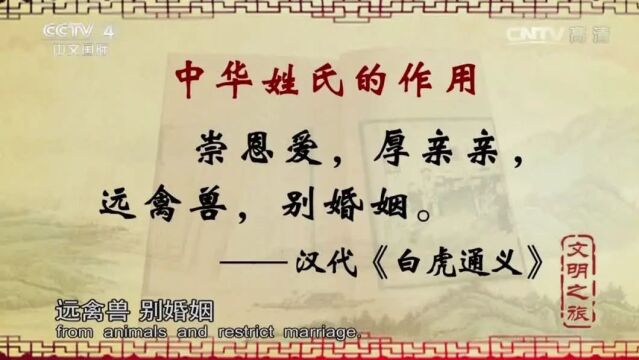 文化|寻根问祖说姓氏