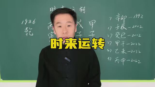 时来运转 #易学智慧