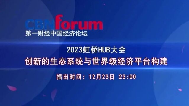 创新的生态系统与世界级经济平台构建‖中国经济论坛【完整节目视频】