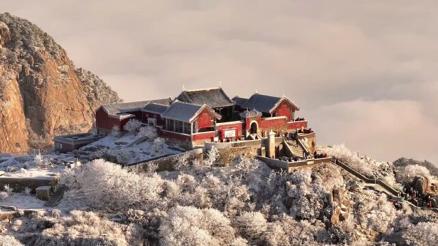 “中华泰山 国泰民安”短视频大赛展播│二等奖:《泰山春雪》