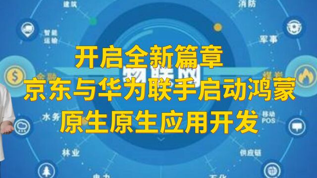 开启全新篇章:京东与华为联手启动鸿蒙原生原生应用开发