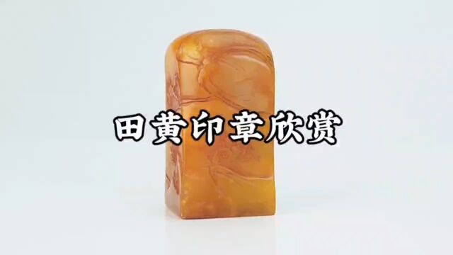 田黄印章欣赏!