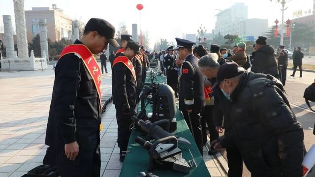 济宁公安开展110集中宣传活动 守护市民“安全感”