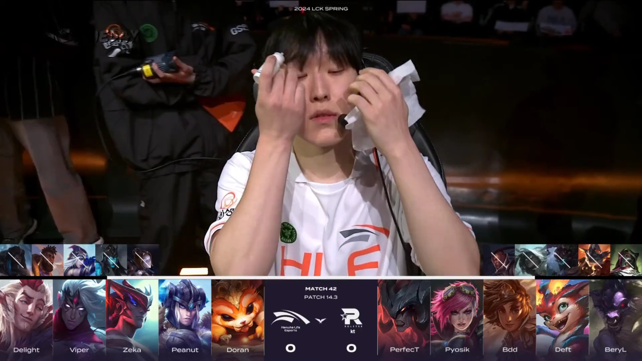 [2024lck春季赛]【hlevskt】第一局速看