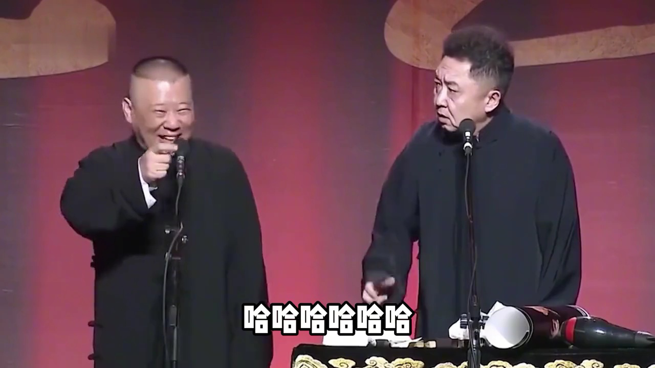 于谦教科书般神接话,台上怼得老郭差点忘词,捧哏有神来之笔韵味