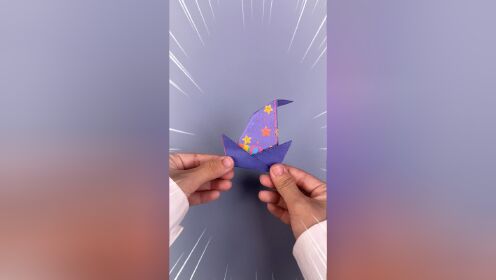 手工折纸,神奇的魔法帽子