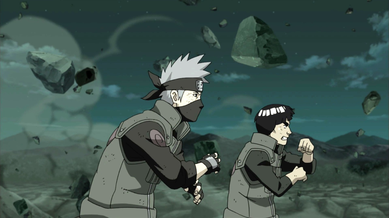 宇智波斑一招将鸣人击飞