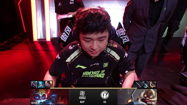 LPL第二赛段 NIP vs IG Solo选边权