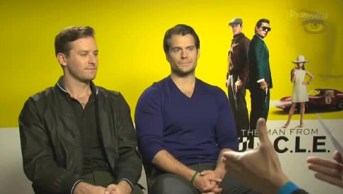 THE MAN FROM UNCLE interviews - Cavill, Hammer, Vikander, Richie, Debicki (HD)