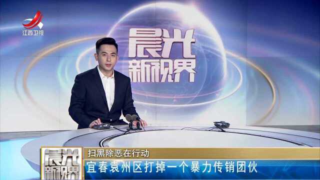 扫黑除恶在行动 宜春袁州区打掉一个暴力传销团伙