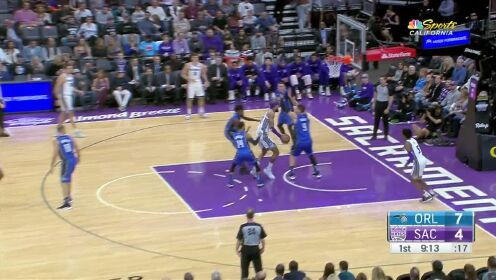《NBA全场集锦》【得分】小爷今儿状态也不错！福克斯行云流水打进两分球