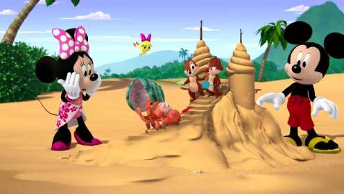 Sand Castle Hassle | Chip 'N Dale's Nutty Tales | Disney Junior