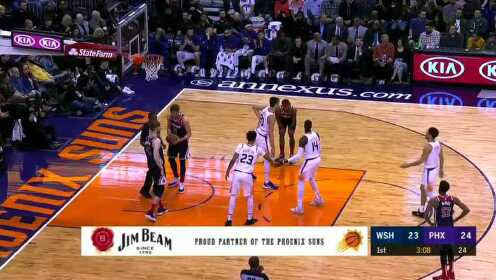 《NBA全场集锦》【原声回放】奇才vs太阳第1节 迪亚洛以一敌二逆天隔扣