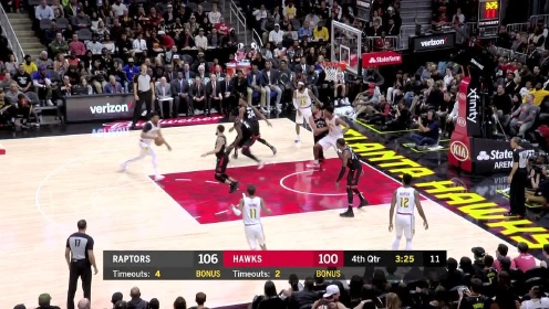 《NBA全场集锦》【盖帽】杰弗森拍苍蝇大帽立功了 长传连线范弗里特反击上篮