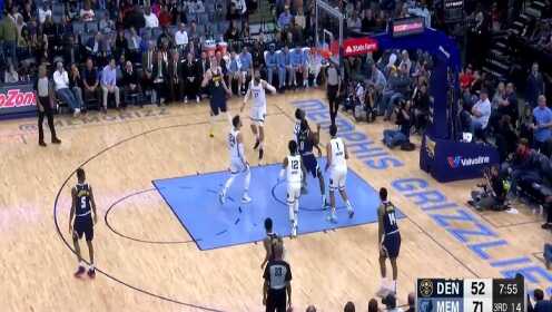 《NBA全场集锦》【球星】约基奇vs灰熊集锦 全场25分13篮板内突外投难救主