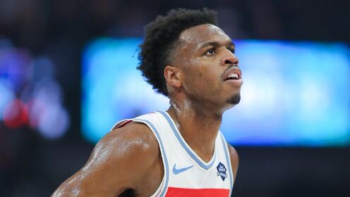 《NBA全场集锦》【球星】希尔德vs尼克斯集锦 斩获34+12狂射三分反手暴扣