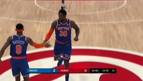 《NBA全场集锦》反击就是要快 兰德尔单枪匹马直杀腹地