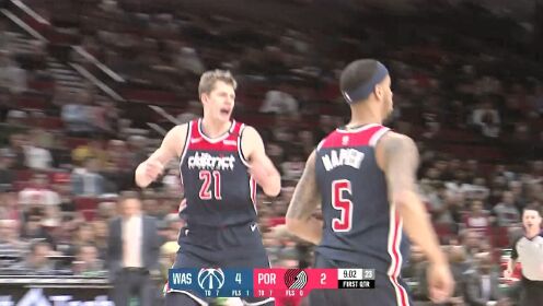 《NBA全场集锦》内皮尔眼观六路送妙传 瓦格纳轻松吃饼单臂暴扣