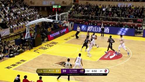 《辽宁男篮》普拉姆利大帽史蒂芬森 威尔斯欧洲步无视赵继伟单手扣篮