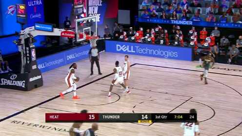 《NBA全场集锦》保罗正面crossover秀防守 后仰跳投潇洒命中
