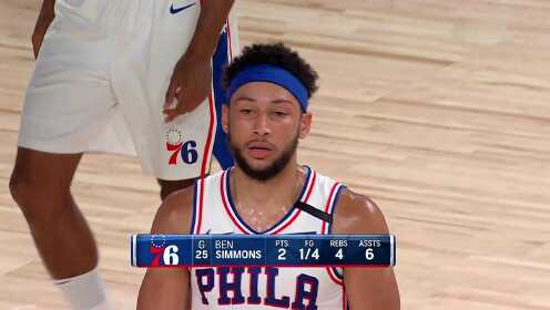 《NBA全场回放》NBA热身赛：灰熊vs费城原声回放 第2节