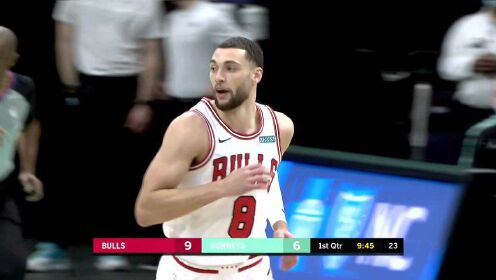 《NBA全场集锦》怀特半路拦截海沃德送空接妙传 拉文一步登天双手砸筐