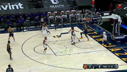 《NBA全场集锦》米切尔长传制导 戈贝尔飞天遁地空切暴扣