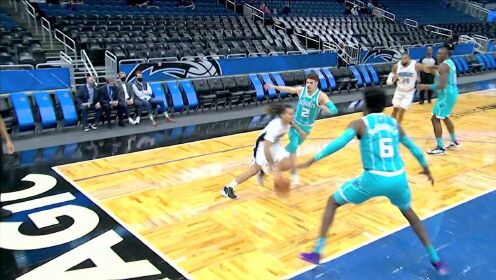 《NBA全场集锦》鲍尔妙传比永博上篮打中 安东尼照猫画虎连线迈卡威打成2+1