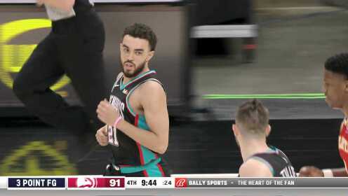 《NBA全场集锦》【纯享】灰熊vs老鹰精华回放 莫兰特19分灰熊客场大胜老鹰迎四连胜