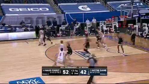 《NCAA》【回放】维克森林大学vs圣母大学 下半场