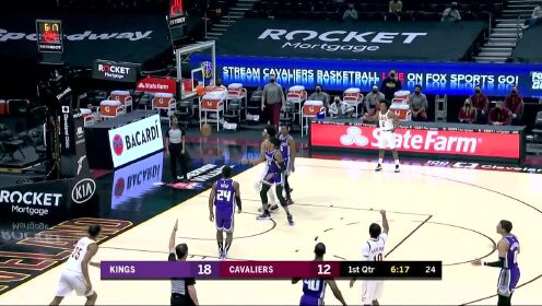 《NBA全场集锦》国王vs骑士五佳球 麦基篮下战神怎么扣怎么有！