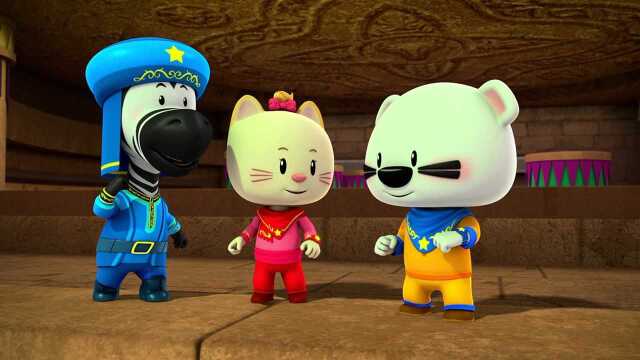 超级小熊布迷第3部:布迷升级手表中绳索功能