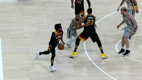 《NBA全场集锦》这饼喂得舒服 康利妙传戈贝尔轻松暴扣