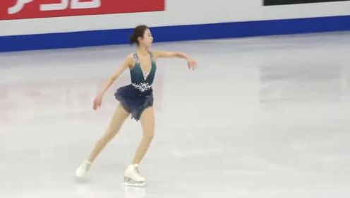 中国最美花滑运动员 冰上火苗陈虹伊优雅独舞