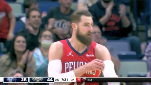 《NBA全场集锦》你一个我一个轮番开炮 瓦兰丘纳斯+哈特连中三分