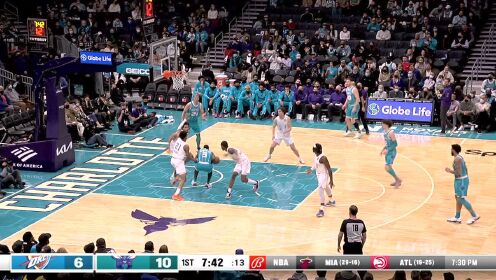 《NBA全场集锦》【原声】雷霆98-121黄蜂 黄蜂轻取雷霆收获三连胜