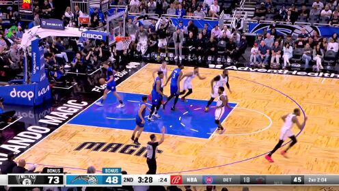 《NBA全场集锦》篮网球队集锦 欧文60分全队狂砍150分大胜魔术